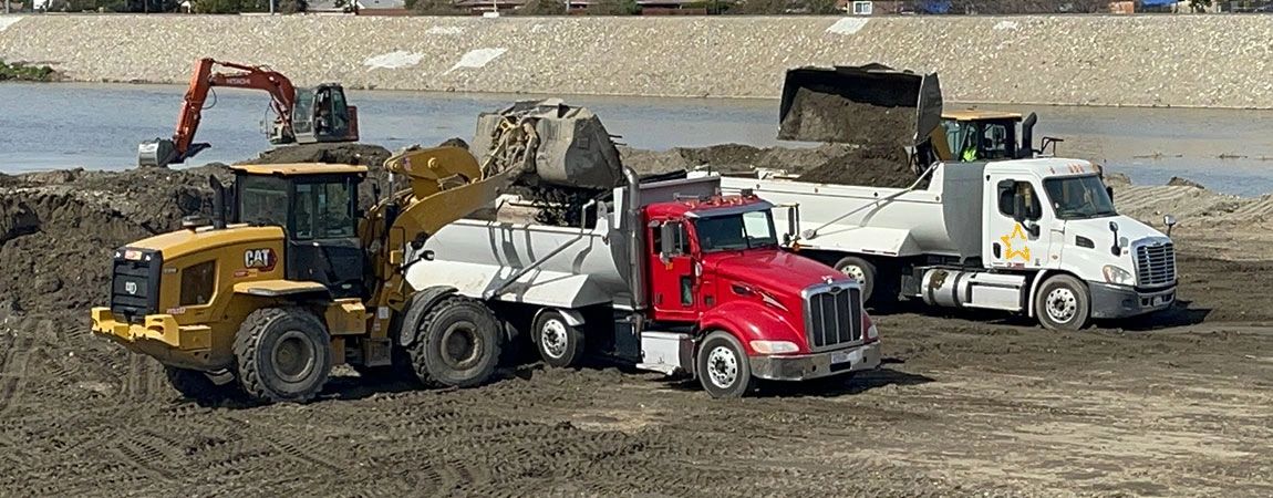 GC360 excavation equipment and site operations